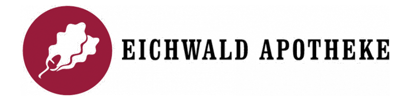 Logo Eichwald Apotheke in weiß